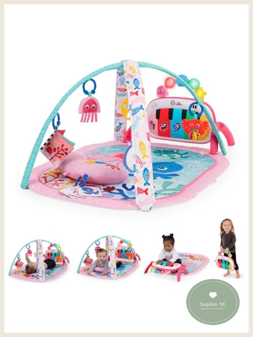 4-in-1 Kickin Tunes Jellyfish Jamboree Music & Language Discovery Gym